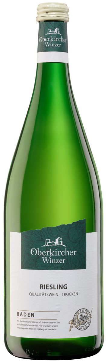 Oberkircher (Klingelberger) Riesling trocken 6x1L Weinkiste